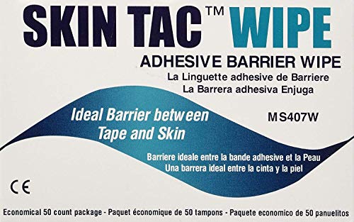 SkinTac Torbot H Adhesive Barrier Wipes 50 Count 2 Pack